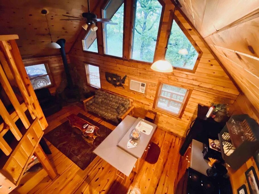 The Loft At Bear Mountain Log Cabins ยูเรกาสปริงส์ ภายนอก รูปภาพ